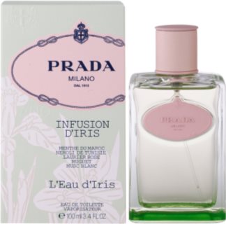Prada Les Infusions Infusion d'Iris L'Eau d'Iris eau de toilette para mulheres 100 ml edição limitada