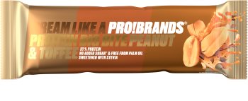 PRO!BRANDS Protein Big Bite karamelovo-oříšková proteinová tyčinka