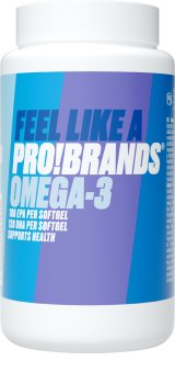 PRO!BRANDS Omega 3 Rybí olej 1000 mg kapsle
