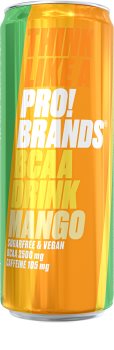PRO!BRANDS BCAA Drink mango hotový nápoj s aminokyselinami
