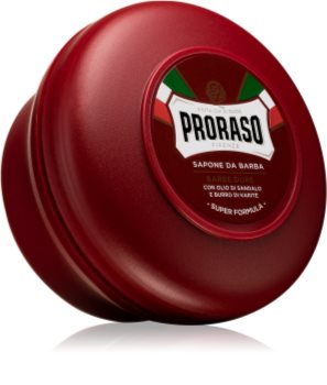 Proraso Red sapone da barba per barbe dure