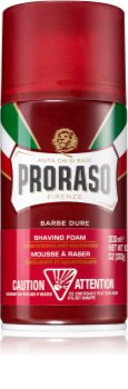 Proraso Red spumă pentru bărbierit cu efect de nutritiv