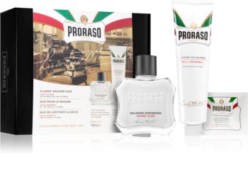 Proraso Classic Shaving Duo  Sensitive Skin coffret cadeau pour homme