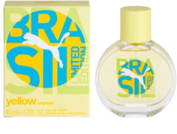 Puma Yellow Brasil Edition (2014) eau de toilette para mujer 40 ml