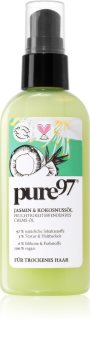 pure97 Jasmin & Kokosnussöl vyživující a termoochranný krém s olejem