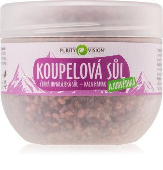 Purity Vision Kala Namak ajurvédská koupelová sůl