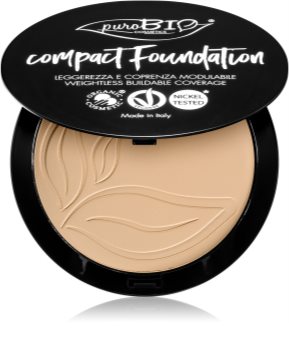 puroBIO Cosmetics Compact Foundation компактная пудра SPF 10