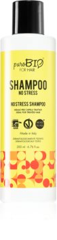 puroBIO Cosmetics No Stress stärkendes Shampoo