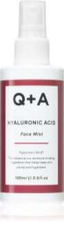 Q+A Hyaluronic Acid Uppfriskande spray för ansikte