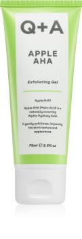 Q+A Apple AHA gel exfoliant de curatare