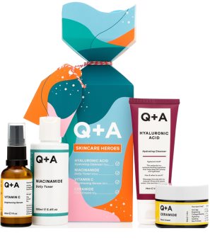 Q+A Skincare Heroes Geschenkset (für perfekte Haut)