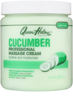 Queen Helene Cucumber crema para masaje para rostro y cuerpo