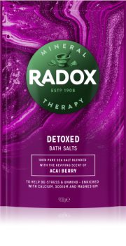 Radox Detoxed sůl do koupele s detoxikačním účinkem