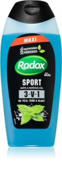 Radox Sport Mint & Sea Salt бодрящий гель для душа для мужчин