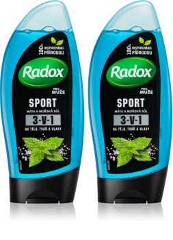 Radox Sport Mint & Sea Salt erfrischendes Duschgel (vorteilhafte Packung)