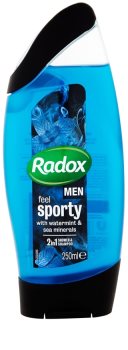Radox Men Feel Sporty Shower Gel And Shampoo 2 In 1