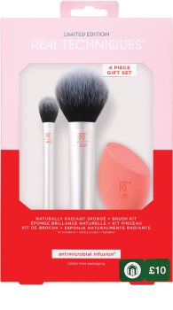 Real Techniques Naturally Radiant set d'applicateurs