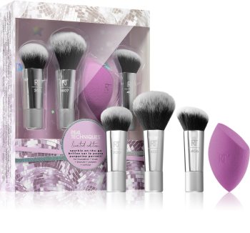 Real Techniques Glow On To Go kit de pinceaux (de voyage)