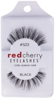 Red Cherry Sage nalepovací řasy z přírodních vlasů