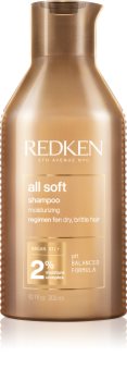 Redken All Soft sampon hranitor pentru par uscat si fragil