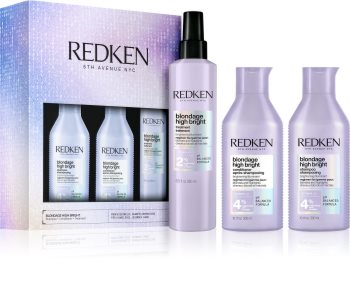 Redken Blondage High Bright coffret cadeau (pour cheveux blonds)