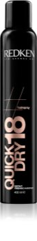 Redken Quick Dry rychleschnoucí sprej pro finální úpravu ultra silná fixace