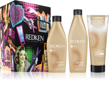 Redken All Soft set cadou II. (pentru par uscat)
