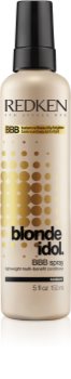Redken Blonde Idol spray suave multifuncional para cabello rubio