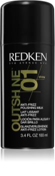 Redken Shine Brillance leche alisante para cabello encrespado y rebelde