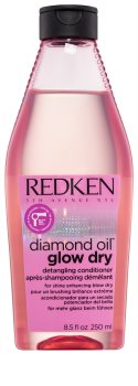 Redken Diamond Oil Glow Dry condicionador para clareamento, brilho e facilidade em pentear