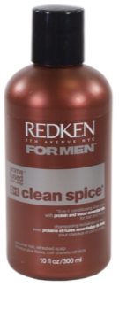 Redken For Men Clean Spice champô para todos os tipos de cabelos