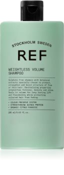 REF Weightless Volume Schampo för fint och halta hår För volym från rötterna