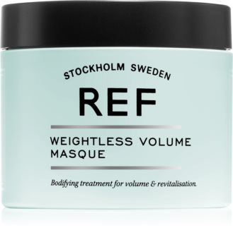 REF Weightless Volume mélyhidratáló maszk a fénylő és selymes hajért