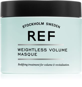 REF Weightless Volume tiefenwirksame feuchtigkeitsspendende Maske für glänzendes und geschmeidiges Haar