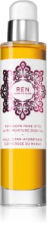 REN Moroccan Rose hydratační tělový olej s vůní růží