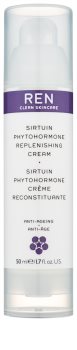 REN Sirtuin Phytohormone crema hidratante y fortalecedora para rostro para pieles maduras