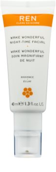 REN Radiance crema de noche reparadora