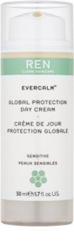 REN Evercalm creme de dia protetor para pele sensível