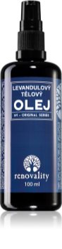 Renovality Original Series masážní tělový olej z levandule