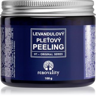 Renovality Original Series levanduľový pleťový peeling