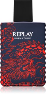 Replay Signature Red Dragon For Man Eau de Toilette para hombre