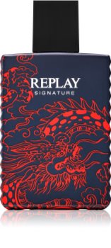 Replay Signature Red Dragon For Man toaletna voda za muškarce