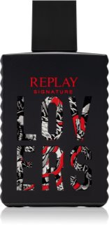Replay Signature Lovers For Man Eau de Toilette para homens