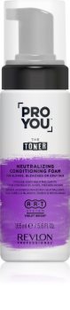 Revlon Professional Pro You The Toner après-shampoing hydratant qui neutralise les tons jaunes pour cheveux blonds et gris