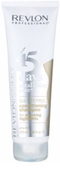 Revlon Professional Revlonissimo Color Care shampoo e balsamo 2 in 1 per capelli con mèches e bianchi