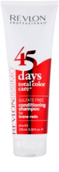 Revlon Professional Revlonissimo Color Care shampoo e balsamo 2 in 1 per toni rossi
