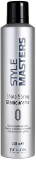 Revlon Professional Style Masters Shine Spray Glamourama sprej pro přirozenou fixaci a lesk vlasů