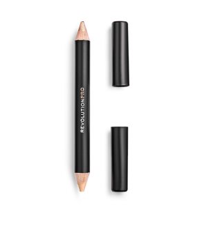 Revolution PRO Wide Eye Effect Pencil beidseitiger Eyeliner