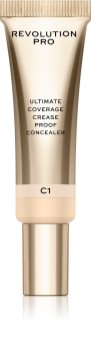 Revolution PRO Ultimate Coverage Crease Proof Concealer correcteur à l'acide hyaluronique