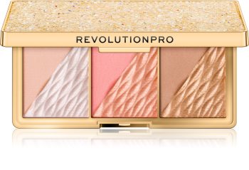 Revolution PRO Crystal Luxe paletta az egész arcra